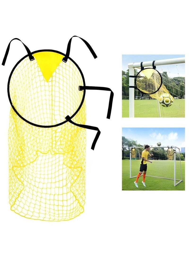 Generic Football goal net bag football practice training target free kick shooting target teenagers practice shooting - Image 2