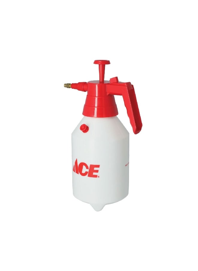ACE Durable Handy Plastic Pressure Sprayer with Adjustable Nozzle White and Red 1.5 L SX-5073-3R  - Image 5