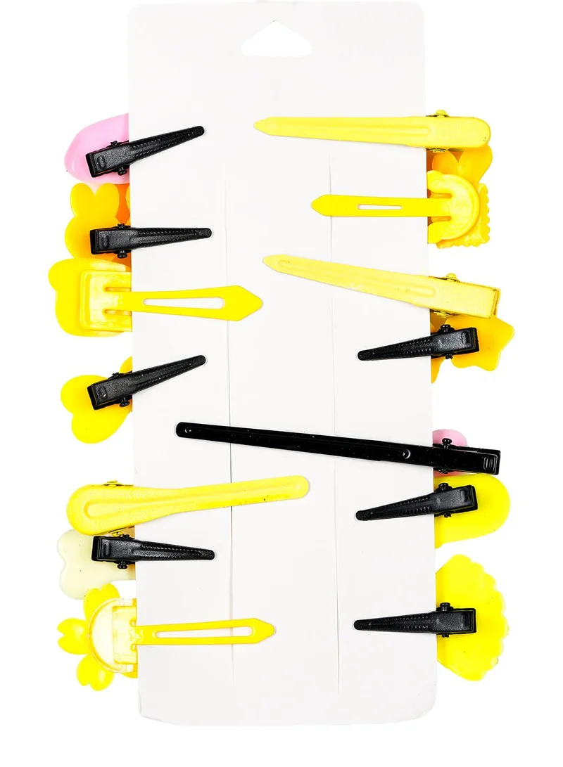 بيبي كلو Kids Colorful Hair Clips 15 Piece Set