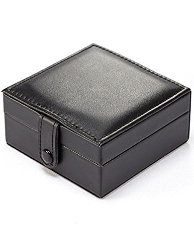 TREEWETO Luxury PU Leather Pocket Watch Box Display Storage Case - Image 2