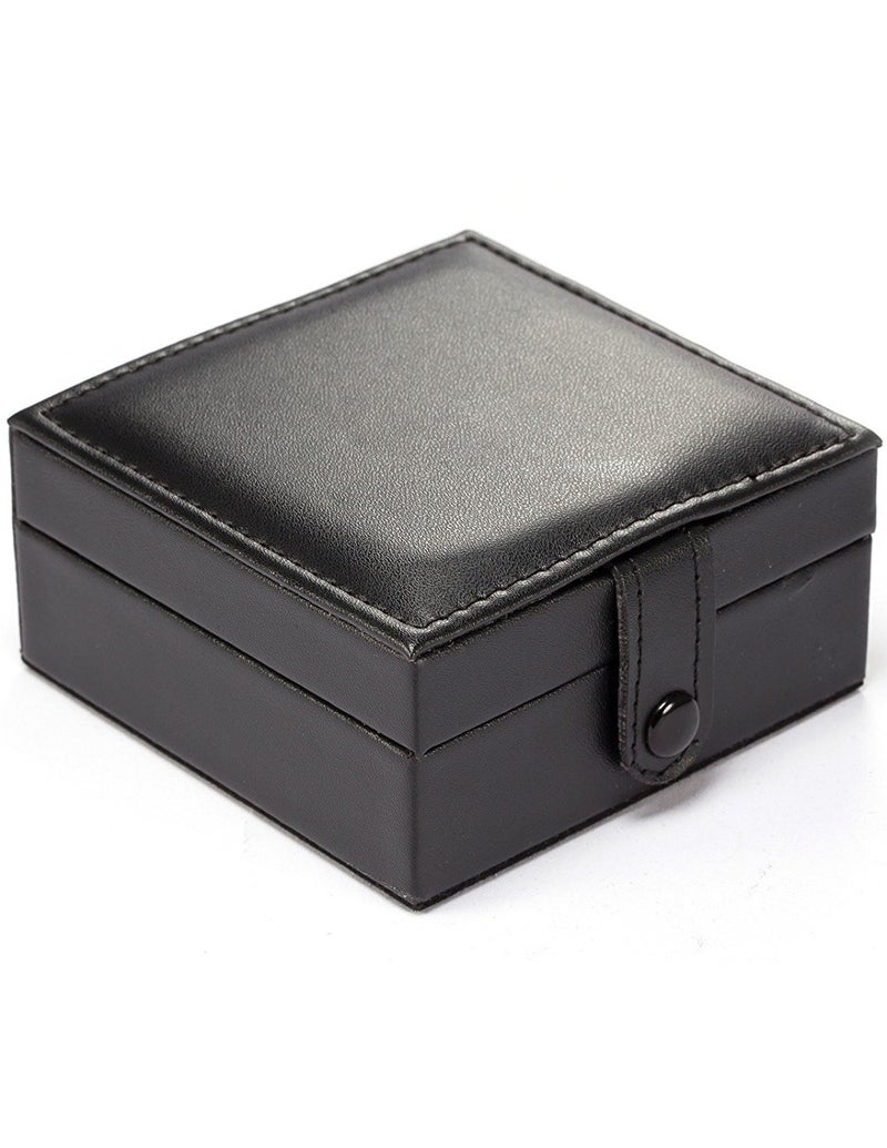 TREEWETO Luxury PU Leather Pocket Watch Box Display Storage Case - Image 1