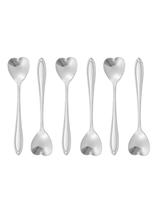 6-Piece Stainless Steel Coffee Spoon Set - Image 1
