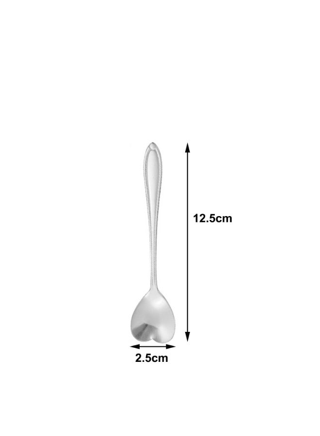 6-Piece Stainless Steel Coffee Spoon Set - Image 2