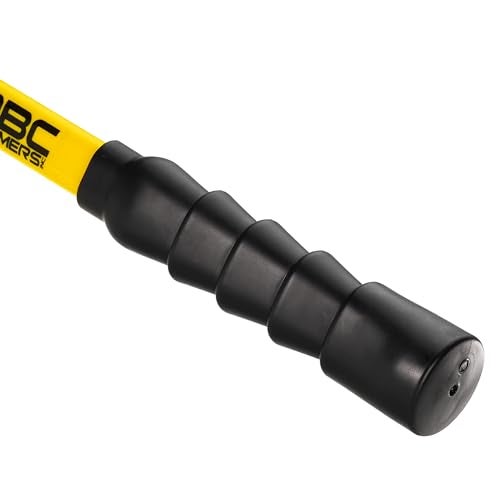 ABC HAMMERS Brass Hammer - 2 lb. USA Made Non-Sparking Hammer with 12" Fiberglass Handle & Double Faced Head - ABC2BFB - Image 3