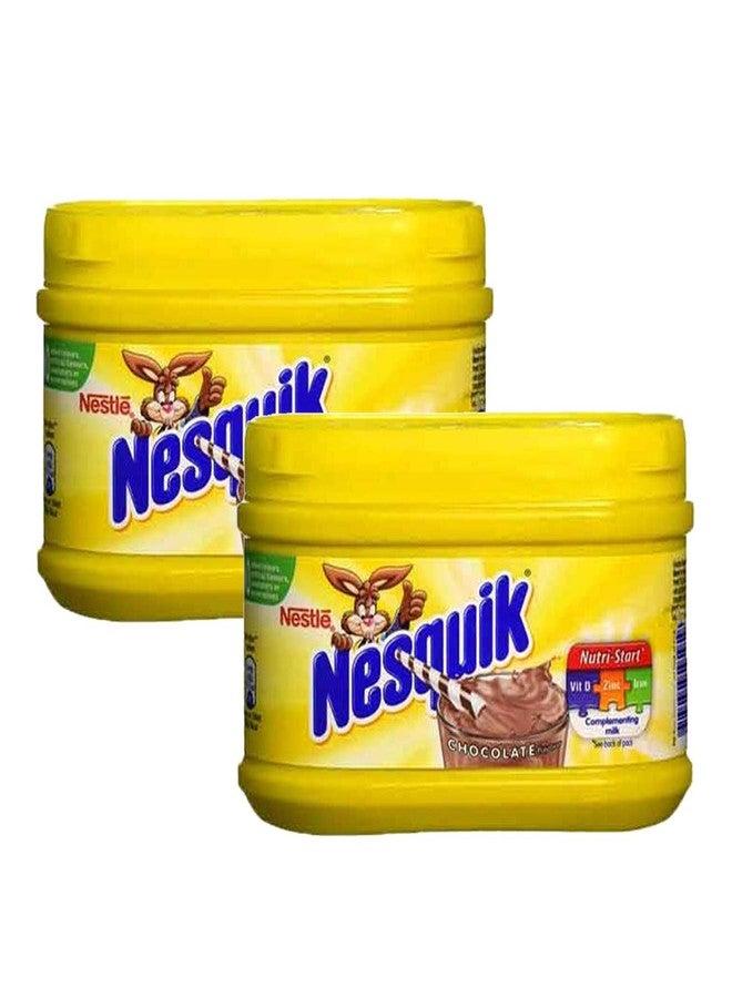 Nestlé Nesquick Chocolate Flavoured Drink, 2 X 300 G - Image 1