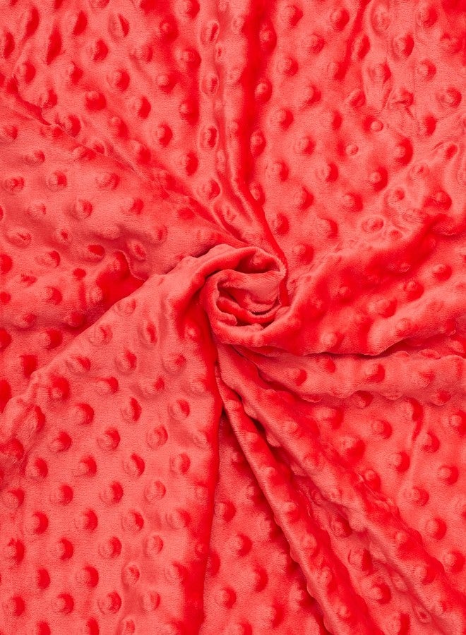 Happy Threads Baby Unisex Plush Polar Fleece Blanket - Gifts for Baby (Red/Blue/Green, 0-12 Months) - Image 3