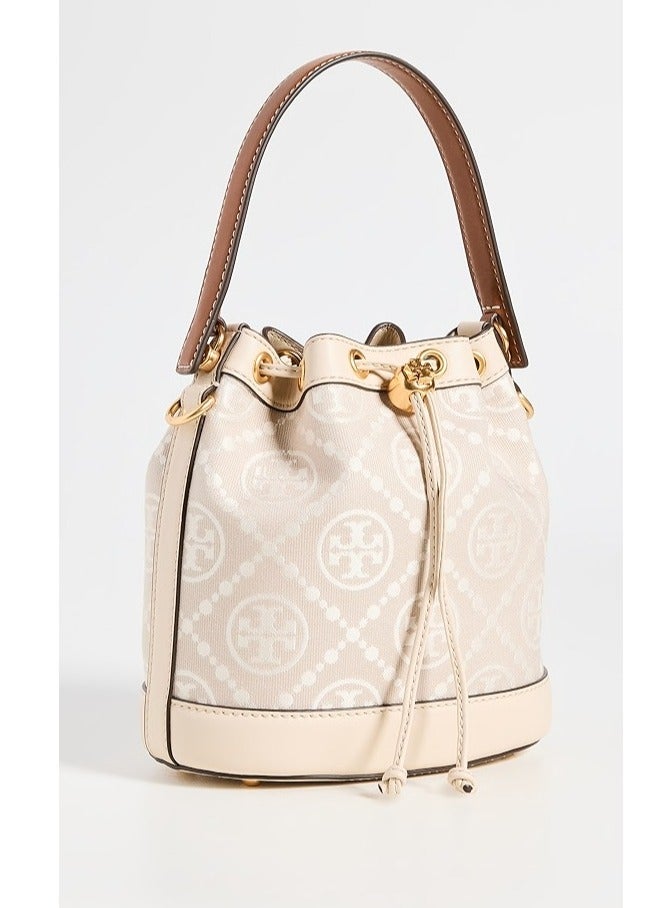 Burch Tory Burch Large T Monogram Jacquard Bucket Bag - Image 2
