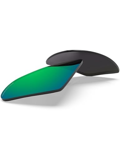 BLAZERBUCK Anti-salt Polarized Replacement Lenses for Oakley Crankshaft OO9239 - Emerald Green - Image 2