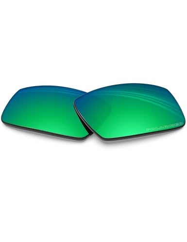 BLAZERBUCK Anti-salt Polarized Replacement Lenses for Oakley Crankshaft OO9239 - Emerald Green - Image 1