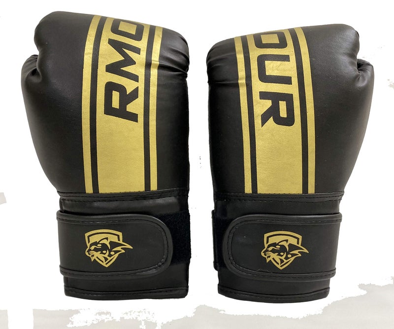 IWIN Rmour Pro Style Training Boxing Gloves Gold (14 oz) - Image 2