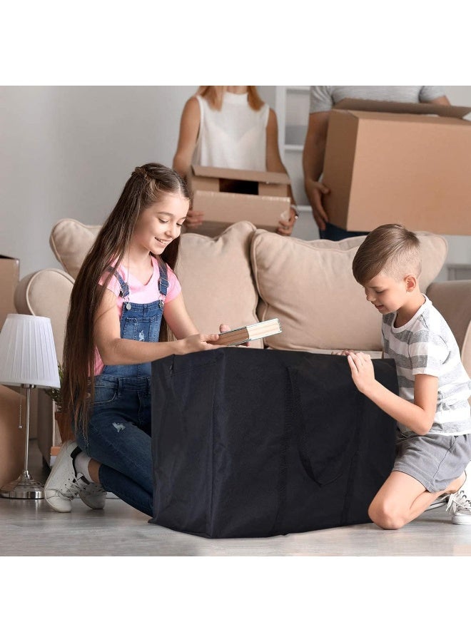 ديوتي عبوتان من أكياس التخزين الكبيرة جدًا سعة 125 لترًا بسحابات ومقابض متينة، وحقائب نقل كبيرة الحجم للملابس والبطانيات والسفر والتنظيم الموفر للمساحة - Image 5