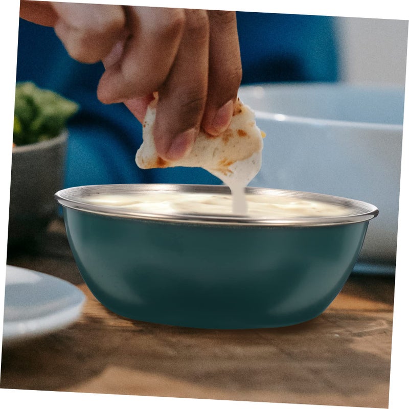 4 Pack White Dipping Bowls for Sauces Condiments Seasoning Home Party BBQ Restaurant - Image 5