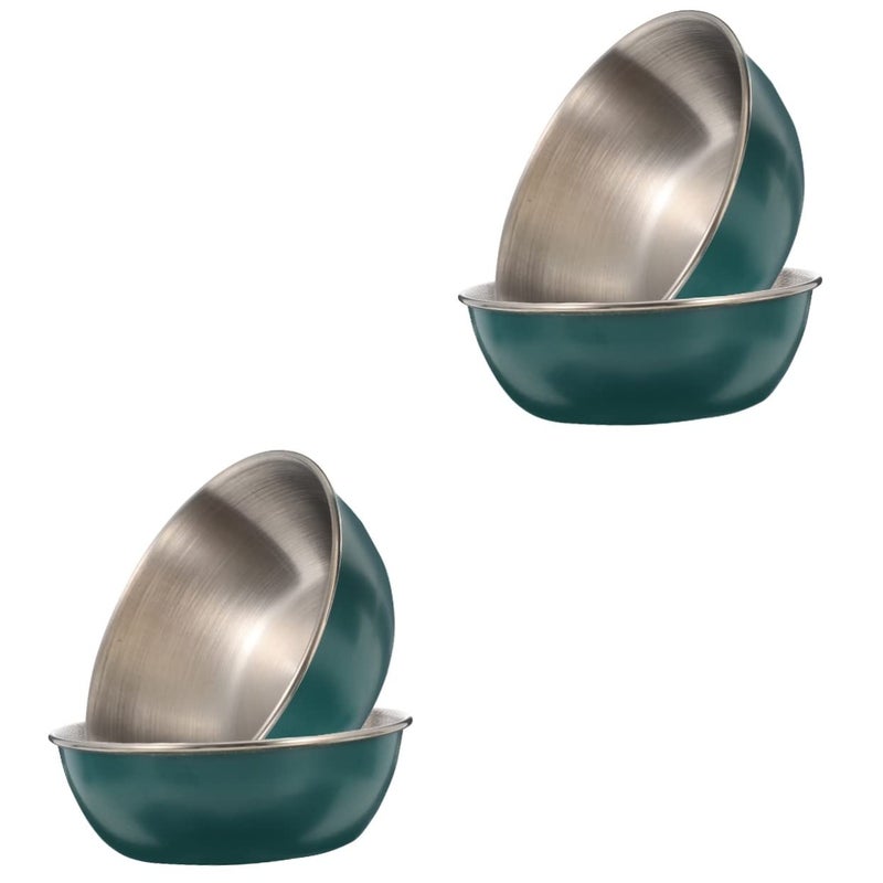 4 Pack White Dipping Bowls for Sauces Condiments Seasoning Home Party BBQ Restaurant - Image 2