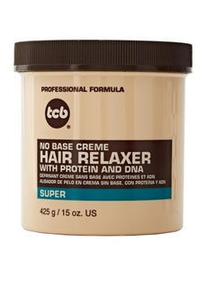 TCB TCB No Base Creme Hair Relaxer with Protein and DNA Super 15.oz  - Image 1
