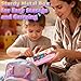 ORZbb Mini Magnetic Tiles Toddler Travel Essentials Set with Case Magnetic Blocks Building Montessori Educational Learning Sensory Preschool Toys for 3 Year Old Boys Girls Birthday Gifts - Image 4
