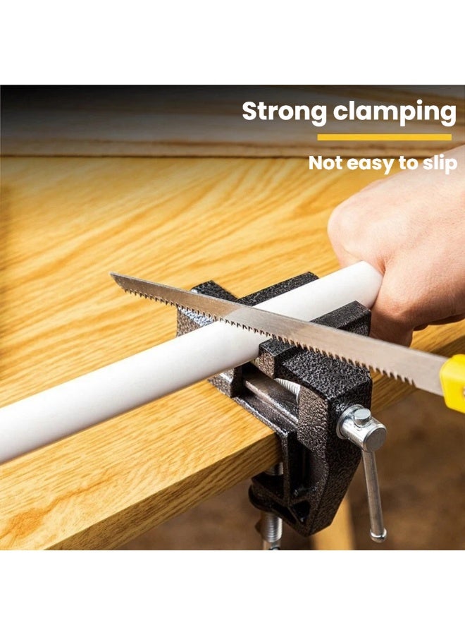 Mini Bench Vise 35mm Jaw Opening | Home Table Clamp for Crafting, Jewelry u0026 Model Making - Image 5
