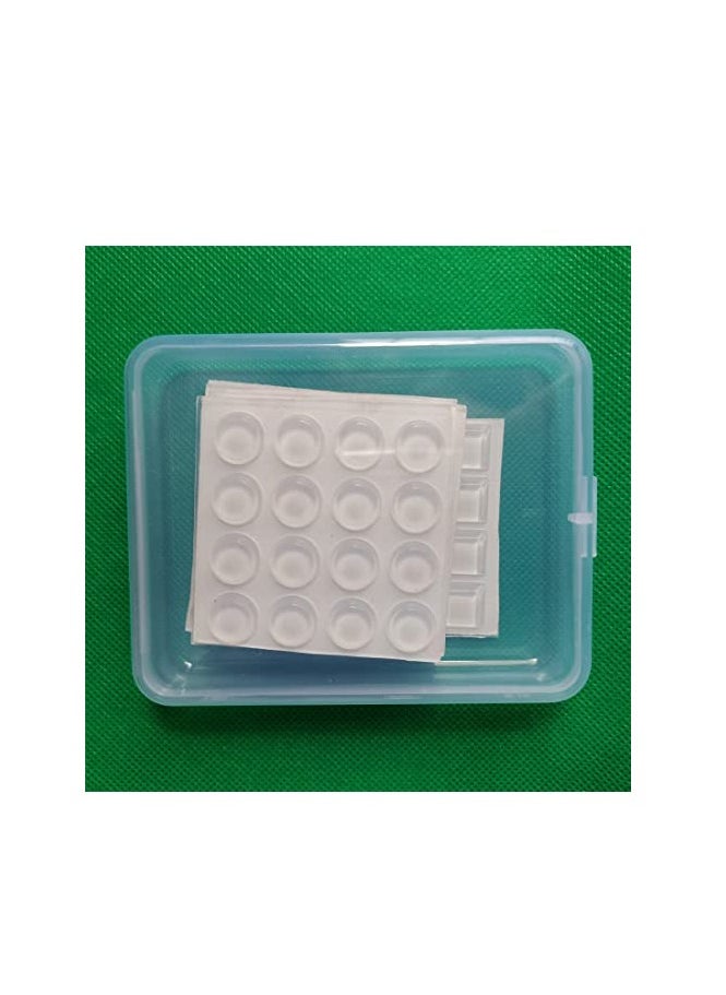 Clear Rubber Feet Pads,Adhesive Buffer Door Bumpers Self Stick Noise ,Cabinet Door Bumpers Adhesive cushion, for Drawers Cabinets Cutting boards Photo Frames Glass Table with box