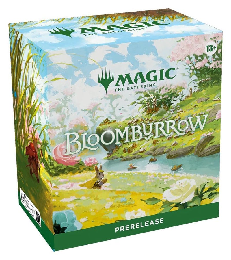MAGIC THE GATHERING BLOOMBURROW PRERELEASE KIT 6 Play Packs Dice Promos - Image 2