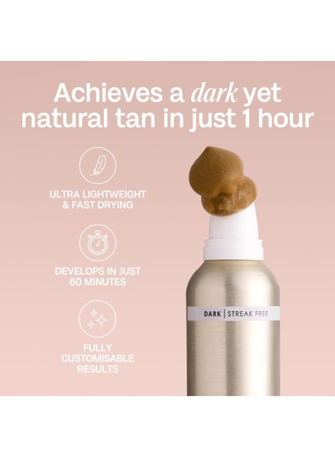 بالي بودي، مُسمر ذاتي سريع الجفاف، لون داكن، رغوة تسمير سريعة الجفاف، مُسمر قابل للتخصيص، مناسب لجميع أنواع البشرة، نباتي، خالٍ من القسوة، صنع في أستراليا (225 مل/7.61 أونصة سائلة) - Image 3