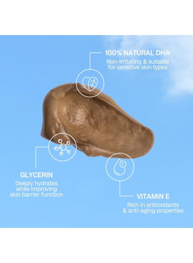 بالي بودي، مُسمر ذاتي سريع الجفاف، لون داكن، رغوة تسمير سريعة الجفاف، مُسمر قابل للتخصيص، مناسب لجميع أنواع البشرة، نباتي، خالٍ من القسوة، صنع في أستراليا (225 مل/7.61 أونصة سائلة) - Image 2