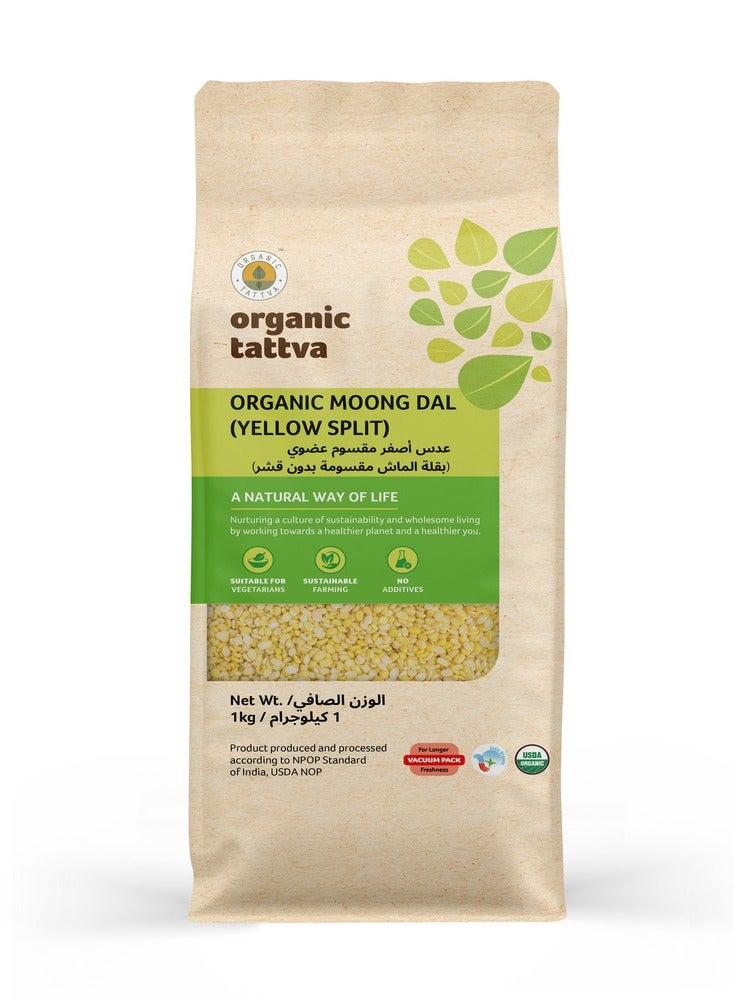 Organic Tattva Organic Moong Dal - Image 1