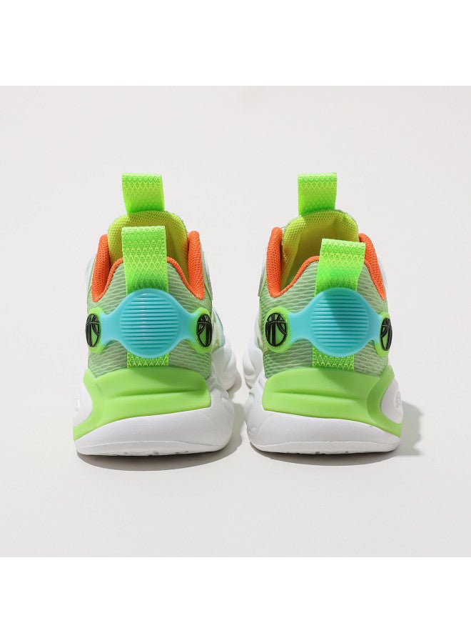 abckids Lightweight And Breathable Basketball Shoes - Mid-top Running Shoes For Kids In Autumn, Single Mesh Sports Shoes, Casual Sneakers - Image 5