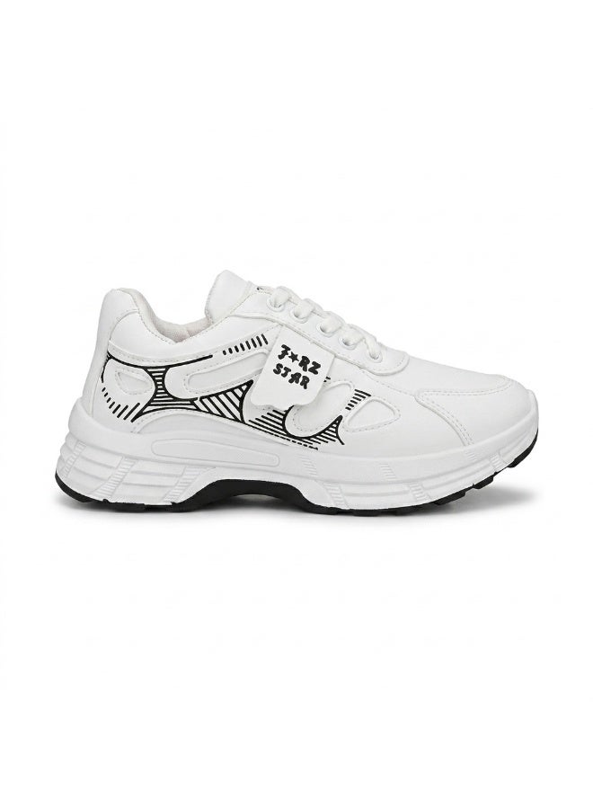 Vbranda A stylish women's sneaker that blends a modern look with practical comfort-L-21-WHITE - Image 3