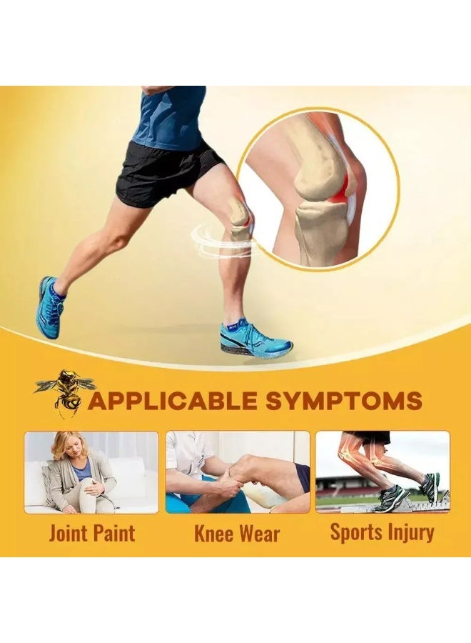 Sumifun Meniscus Pain Relief Ointment for Bones and Joints, Fast Absorbing Herbal Cream Helps Relieve Knee Pain, Stiffness and Inflammation, Ideal for Active Lifestyle and Elderly Care – 20g - Image 3