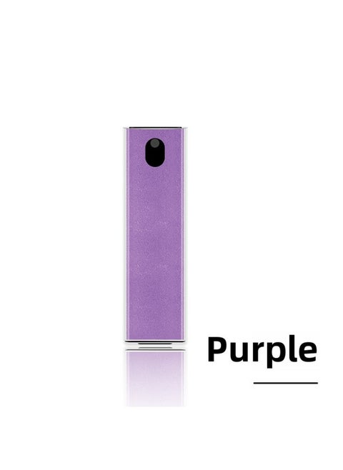 Direct Portable Mobile Phone Screen Cleaner Spray Wipe Integrated Laptop Display Cleaner-Color:Purple-transparent PC Shell Color Box