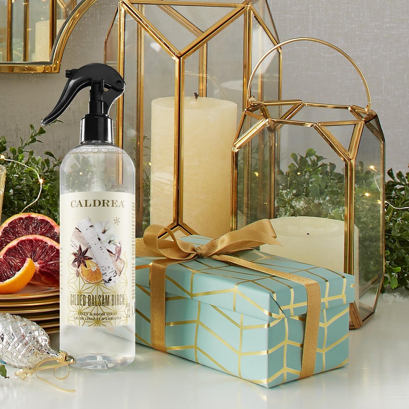 Caldrea Linen And Room Spray Air Freshener, Made With Essential Oils, Plant-Derived And Other Thoughtfully Chosen Ingredients, Gilded Balsam Birch, 16 Oz - Image 4