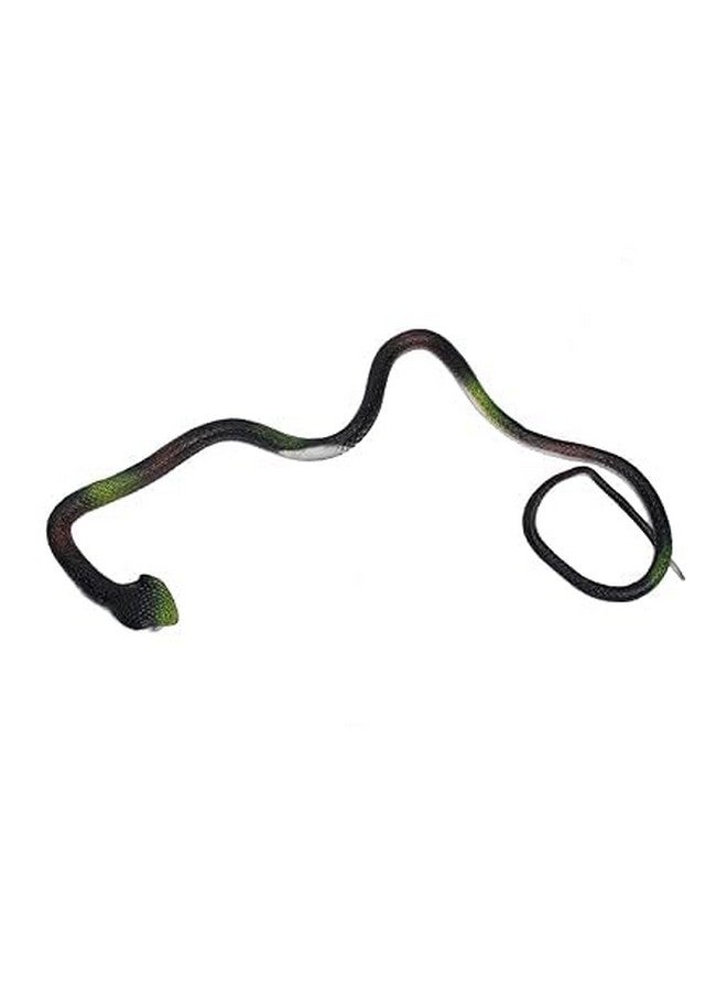 BOXO Halloween Theme Party Real Looking Fake Scary Prank Toy Role Play Accessories for Kids and Adults Fun Multicolor (Rubber Snakes) - Image 1