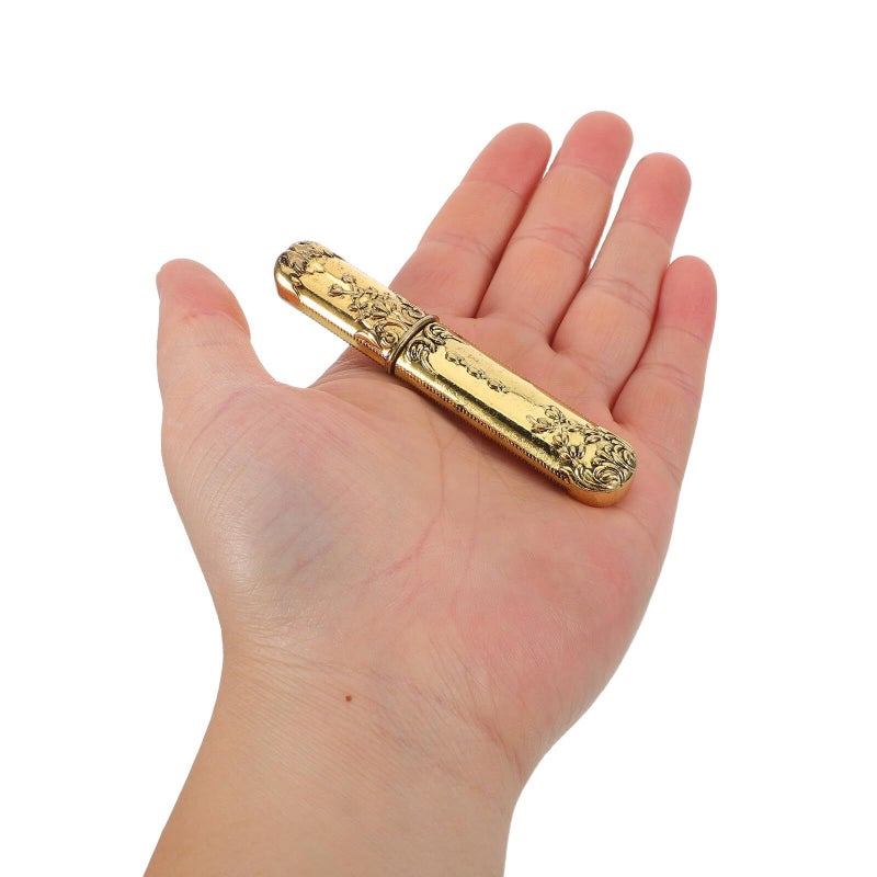 Vintage Needle Holder With Rhinestones Retro Hand Sewing Case - Image 5