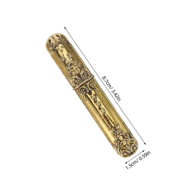 Vintage Needle Holder With Rhinestones Retro Hand Sewing Case - Image 3
