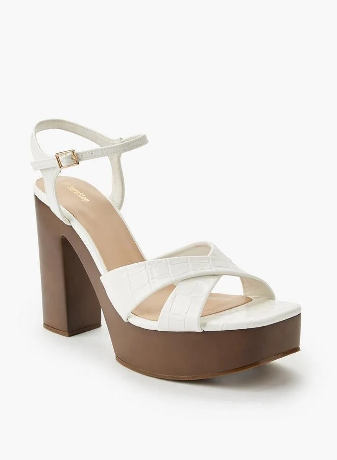خطوة مؤكدة Women Platform Heel Sandals