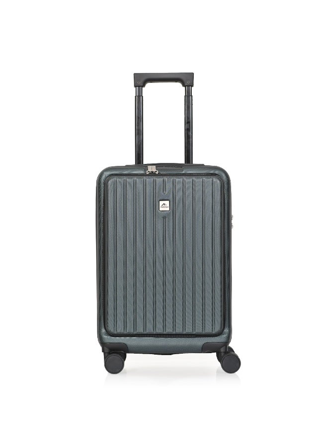 Morano Cabin Luggage Carry-On Trolley Bag With 4 Spinner Wheels TSA Lock, 20 inch (Dark Green) - Image 2