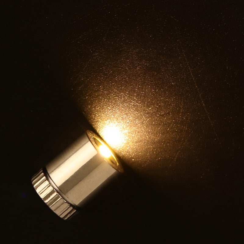 BTFO 10pcs LED Mini Lights, Small Led Lights for Dollhouse Silver Plastic Battery Included Doll House Electric Lights for Paper Lantern Party Decoration Crafts Dollhouse Accessories(Warm White Light) - Image 3
