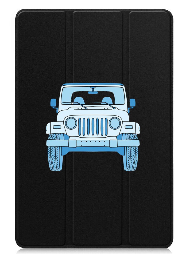 Theodor Protective Flip Case For Huawei MatePad SE 11 (2024) With Trifold Stand Auto Wake Sleep Shockproof Cover Jeep - Image 1