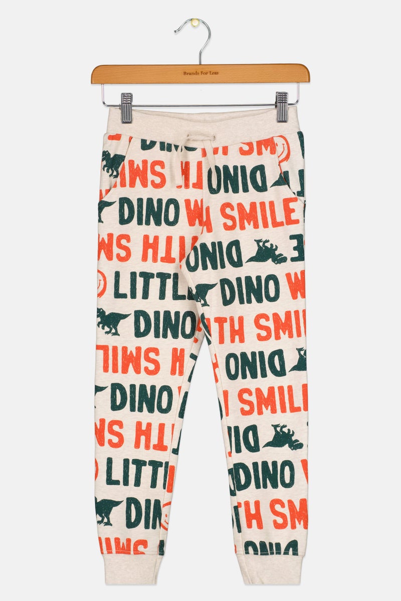 NAME IT سروال جوجر للأطفال الأولاد بطبعة شاملة، متعدد الألوان - Image 3