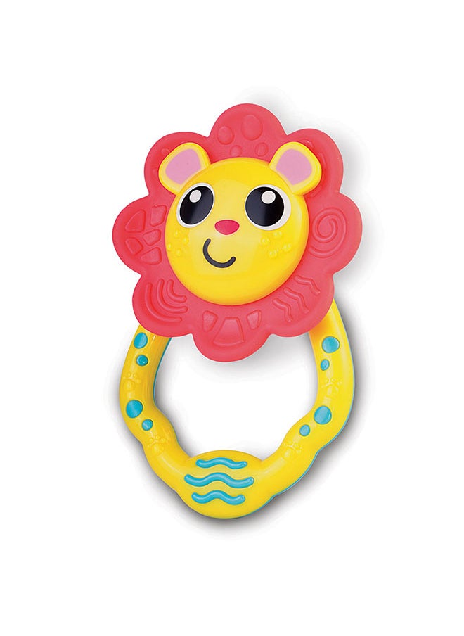 Happy Kids Little Learners My First Rattle (Lion) - Baby Rattle Toy  - Image 2