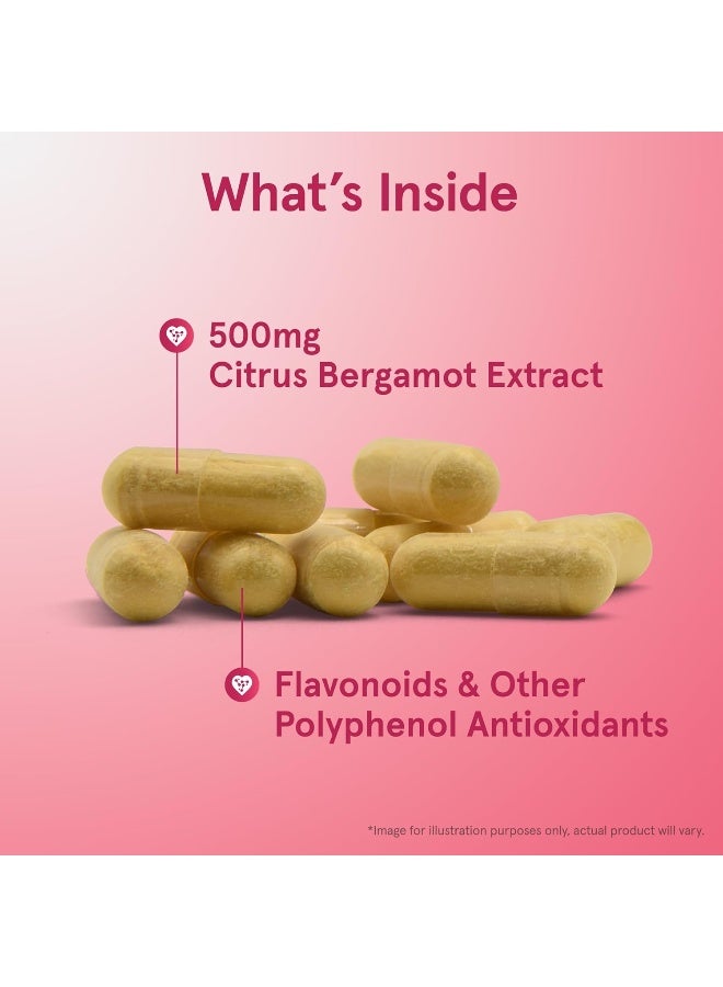 jarrow formulas Citrus Bergamot 500 Mg - Cardiovascular & Normal Metabolic Health Dietary Supplement - Image 3