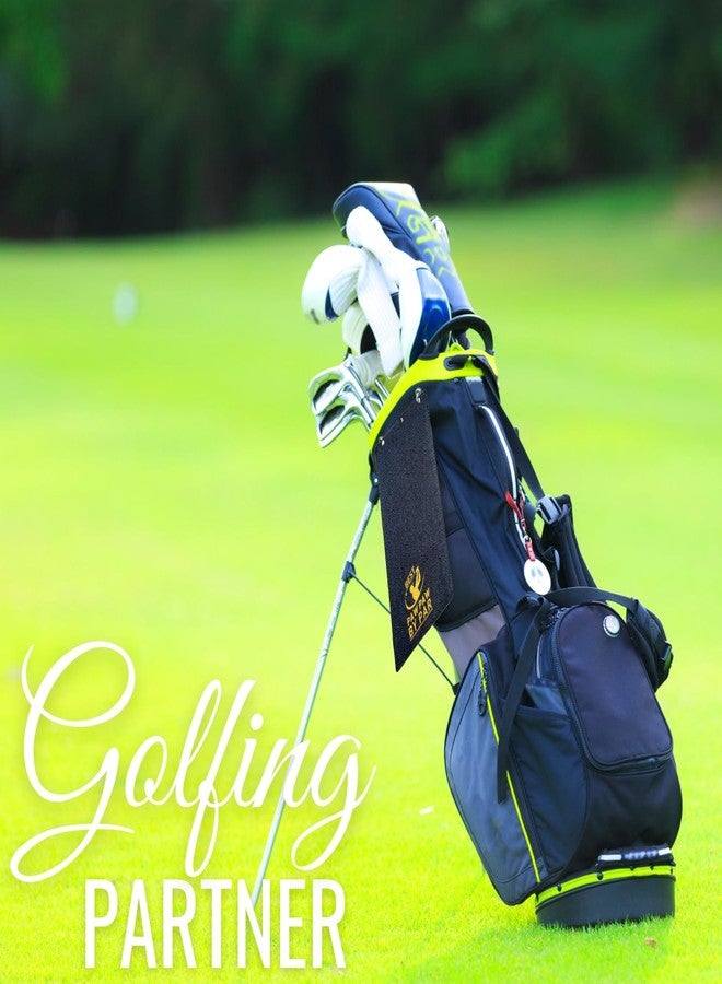 CybGene Pawpaw Golf Towel, Paw paw Golf Gifts on Father‘s Day, 15.8 x 23.6 inches Microfiber Golf Towel for Golf Bags - Image 3