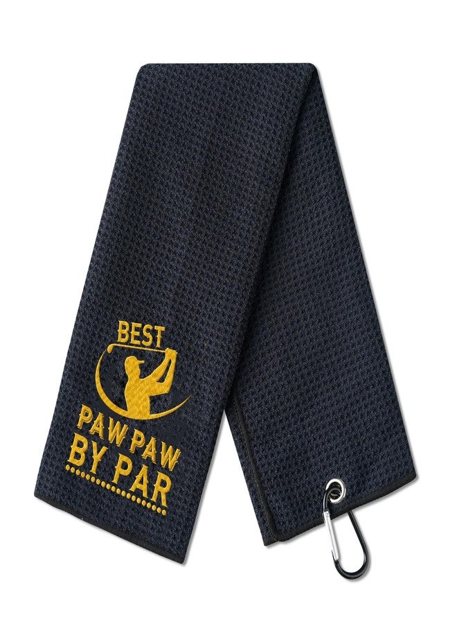CybGene Pawpaw Golf Towel, Paw paw Golf Gifts on Father‘s Day, 15.8 x 23.6 inches Microfiber Golf Towel for Golf Bags - Image 1