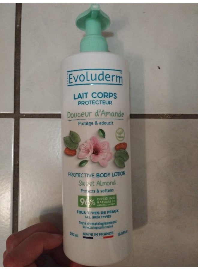 Evoluderm Douceur d'Amande Protective Body Lotion 500ml - Image 2