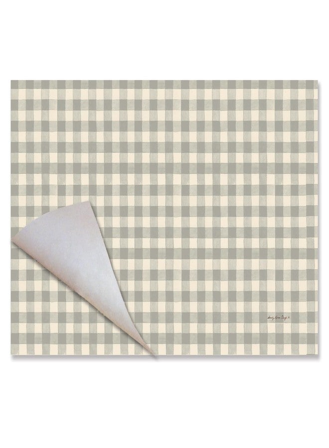 CounterArt Fall Gingham 24 Premium Paper Placemats Made in The USA Recyclable Table Decoration for Parties, Celebrations, and Holidays - Image 4