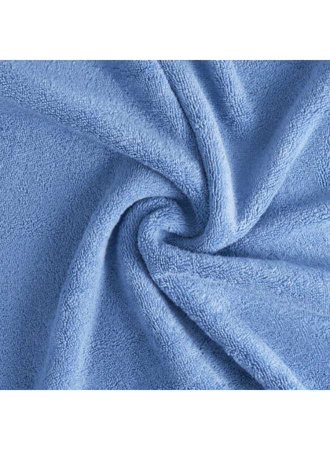 إيتن هوم وير طقم فوط حمام قطن مصري مكون من 5 قطع - 5 فوط وجه 30 × 30 سم - نعومة فائقة، عالية الامتصاص، معتمدة من OEKO-TEX، صنع في مصر - اللون: لبني ( 5 قطع) - Image 3