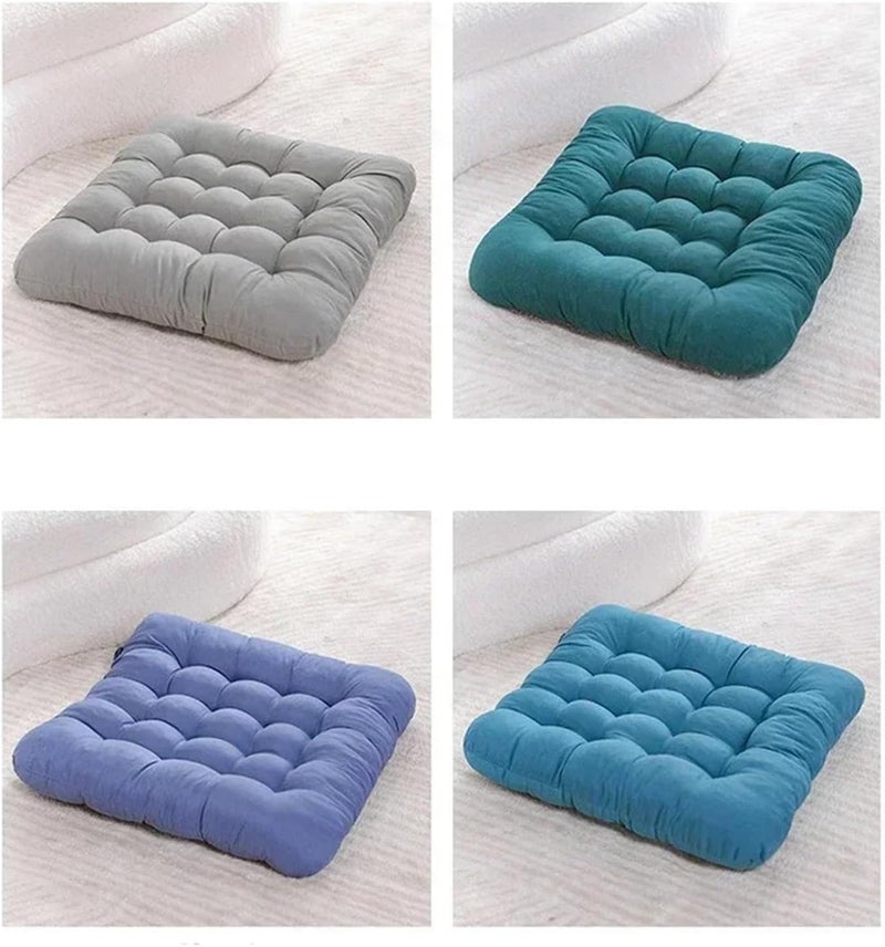40X40cm Cushion Seat Home Decor Indoor and Outdoor Sofa Pad Pillow Floor Throw Pillows(Khaki) - Image 3