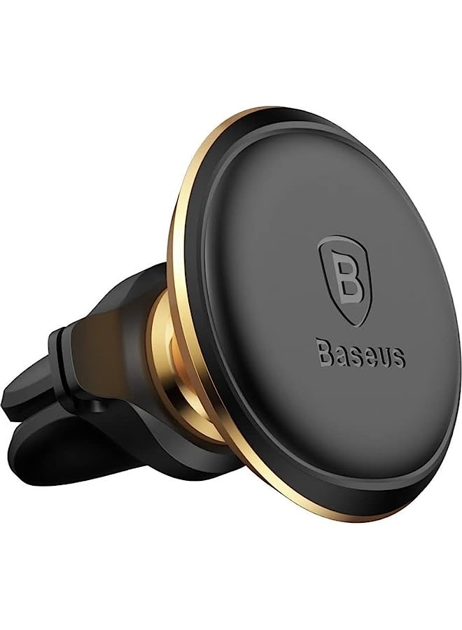 Baseus حامل مغناطيسي للسيارة مع مشبك كابل ذهبي - Image 4