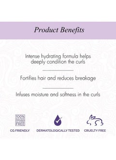 Curl Up Intense Hydrating Hair Mask Deep Conditioner For Curly Hair Sulphate Paraben And Silicone Free 200G  - Image 4