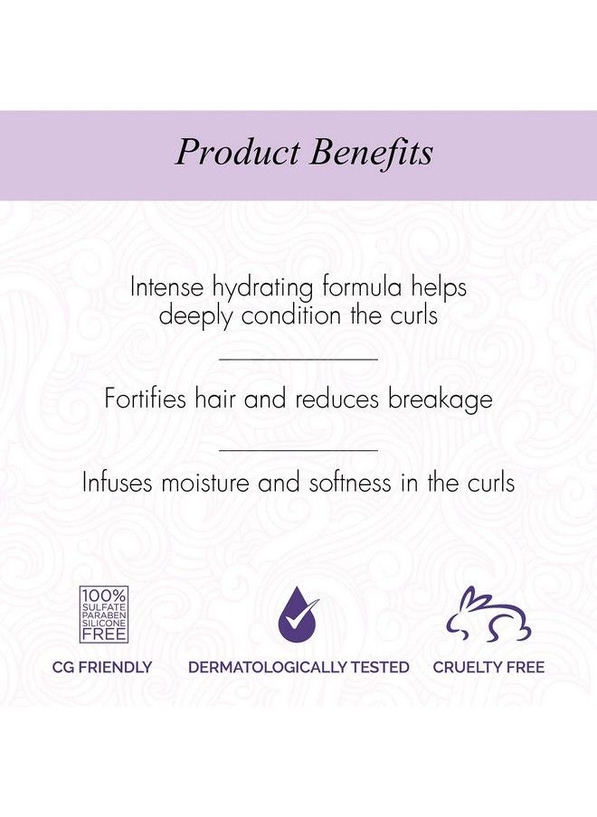 Curl Up Intense Hydrating Hair Mask Deep Conditioner For Curly Hair Sulphate Paraben And Silicone Free 200G  - Image 4