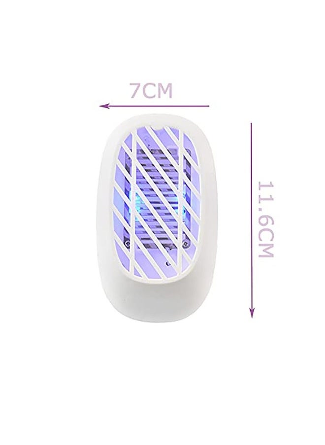 Generic - Bug Zapper Indoor, Fly Trap for Indoors, Indoor Insect Trap for Mosquito, Gnat, Moth, Fruit Flies, Electronic Mosquito Zapper with Blue Light for Patio, Bedroom, Kitchen, Office - Image 1